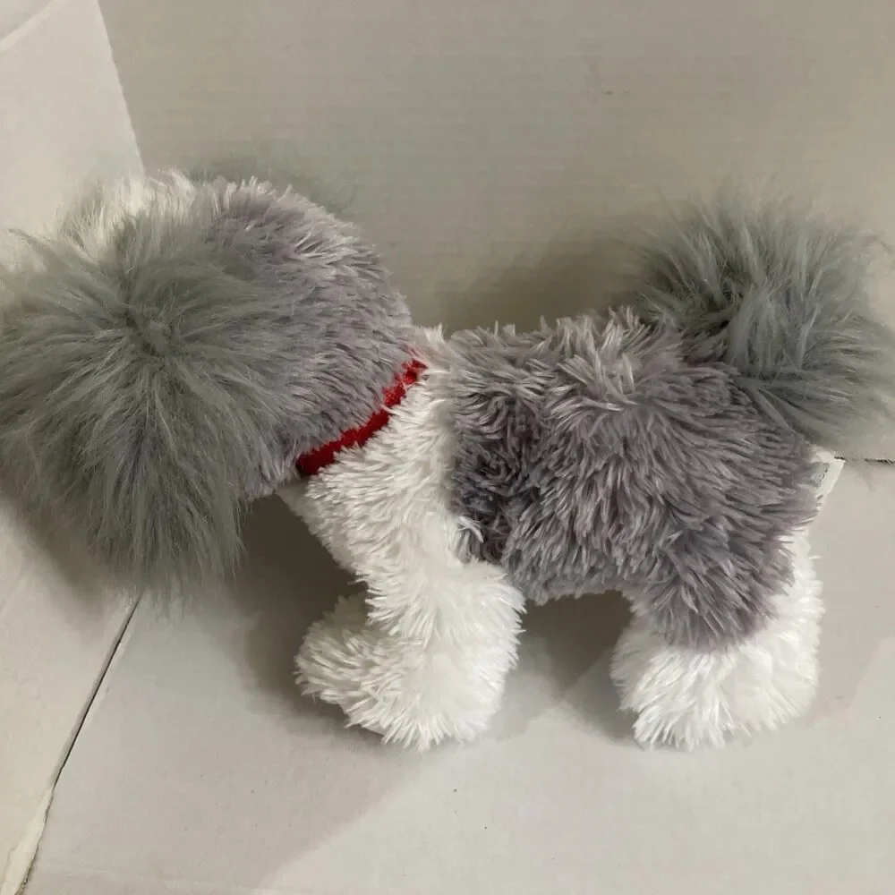 Build a Bear Promise Pets Shih Tzu Puppy Plush Dog Stuffed Animal Gray White